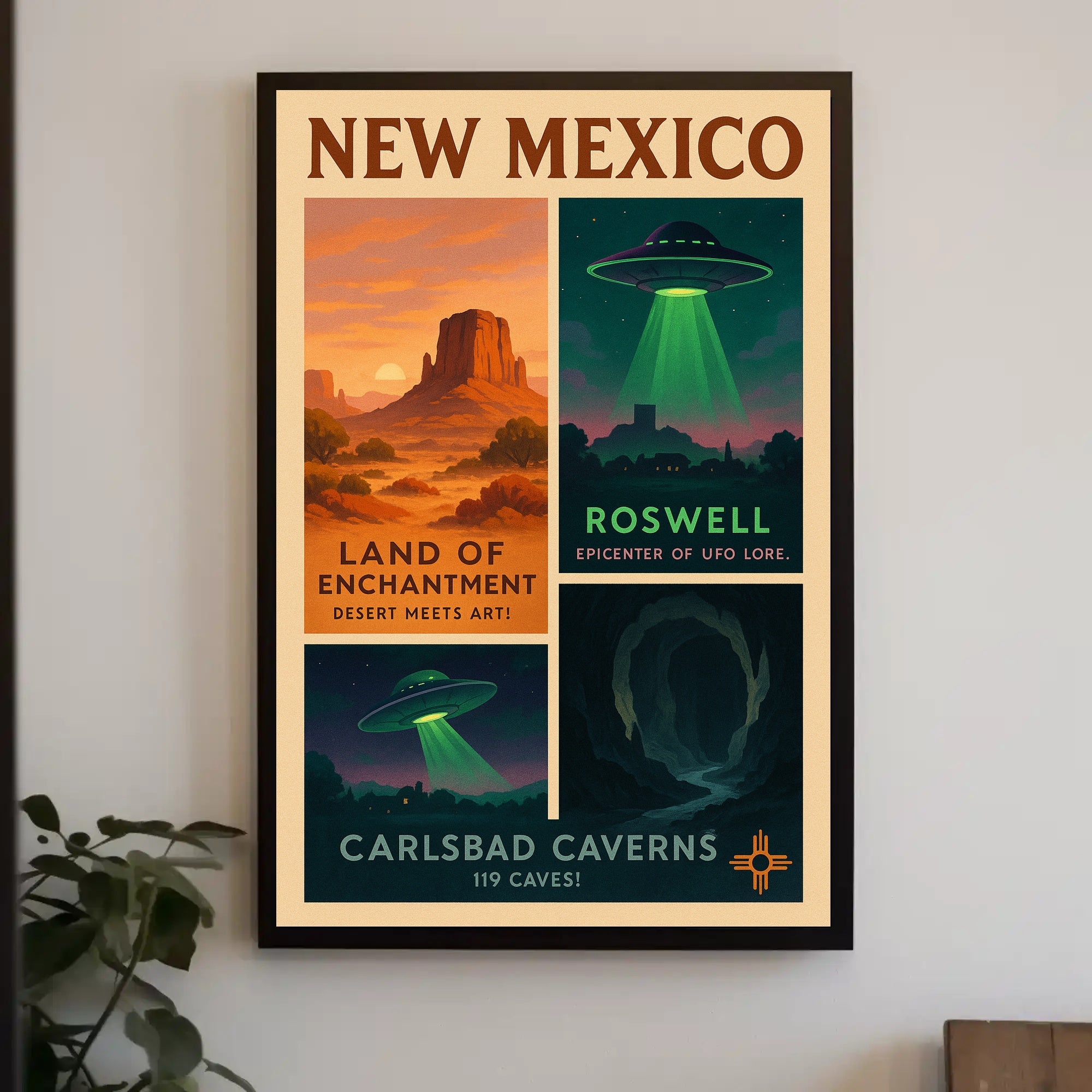 Discover New Mexico Poster