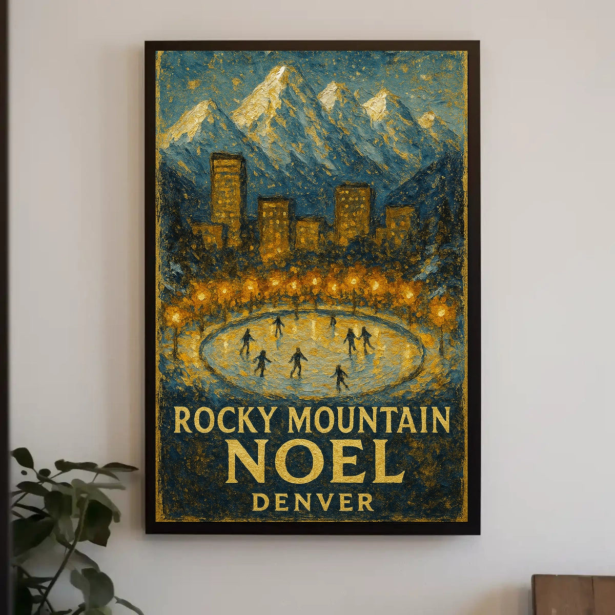 Rocky Mountain Noel Poster