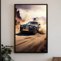 Luxury in Motion Poster PosterGoat