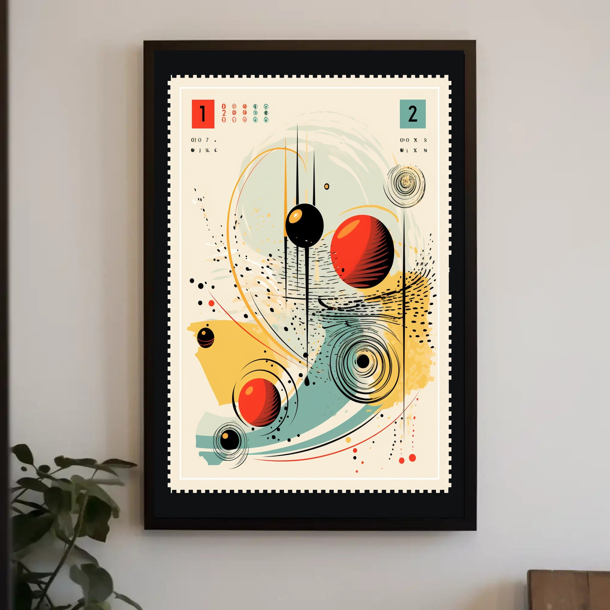 Abstract Cosmic Design Abstract Poster