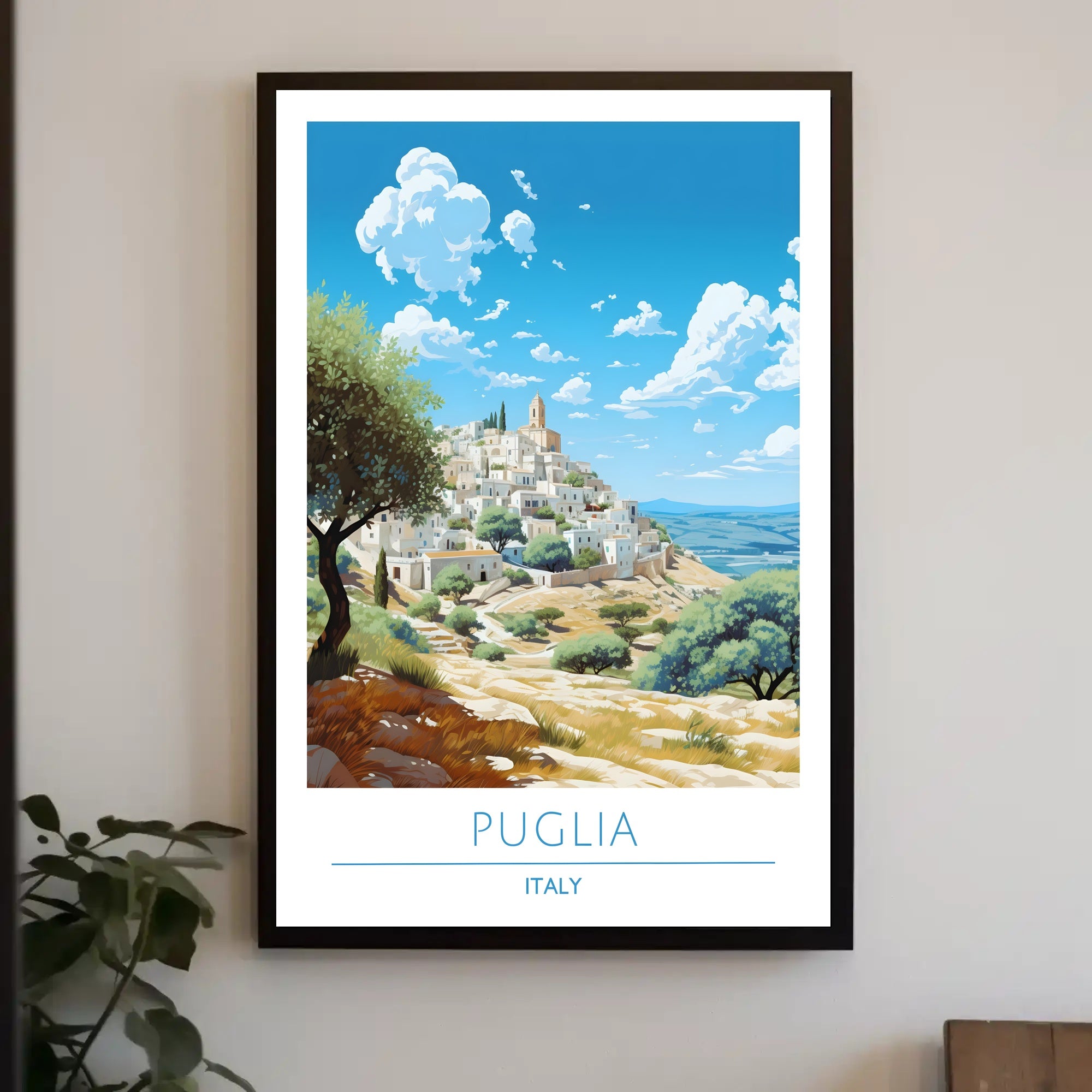 Scenic Puglia Poster