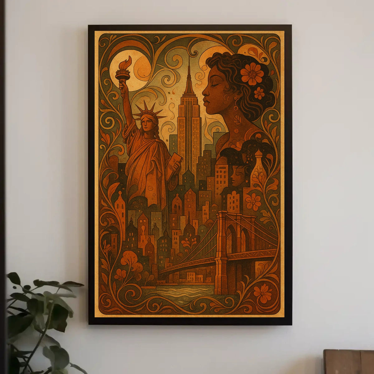 Enchanting New York City Poster