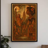 Enchanting New York City Poster