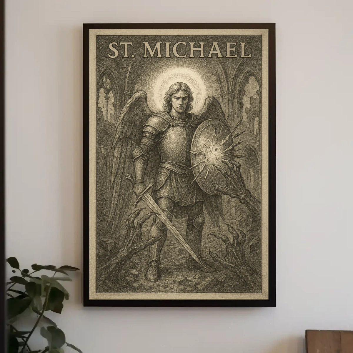 St. Michael The Archangel Poster