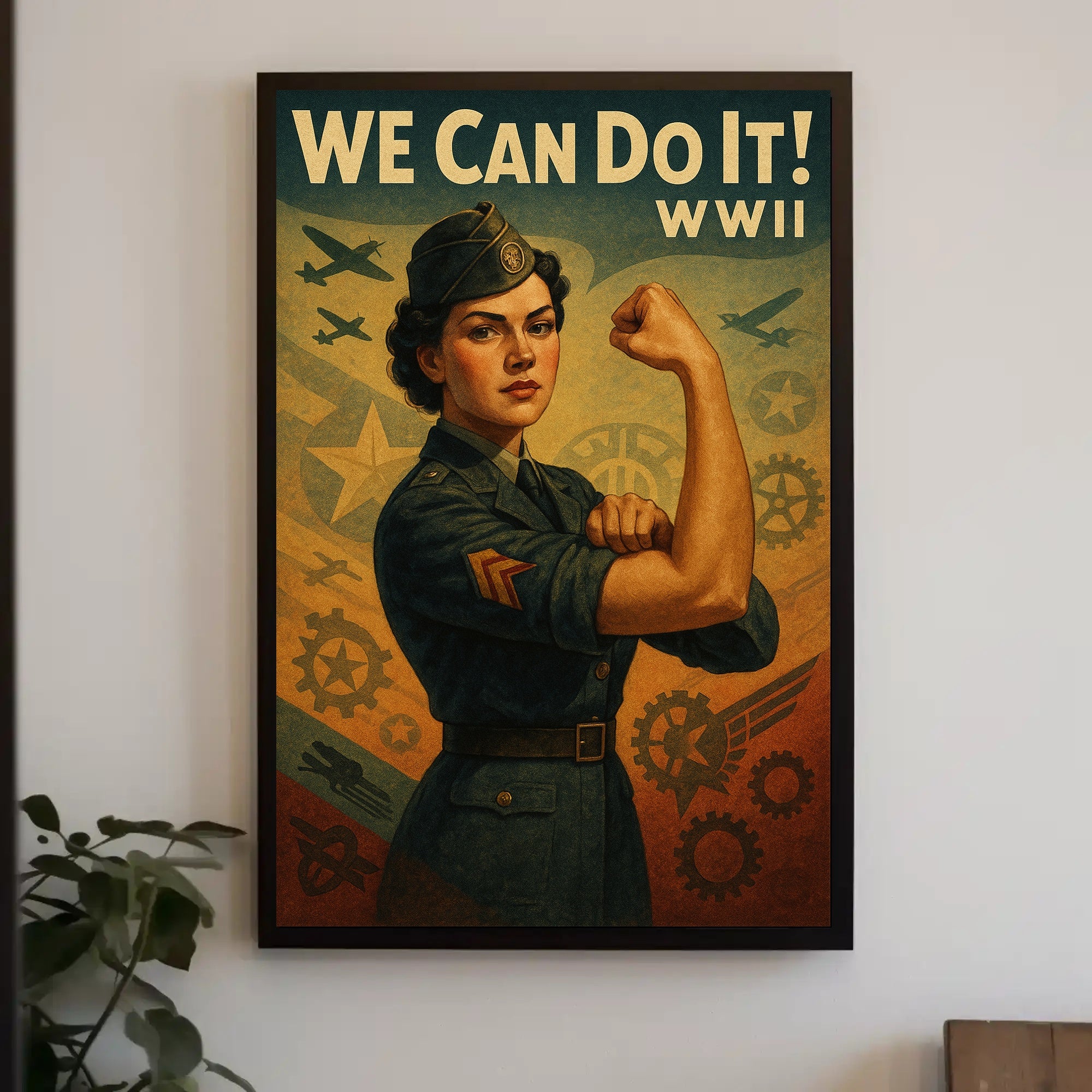 Empowerment in WWII Poster