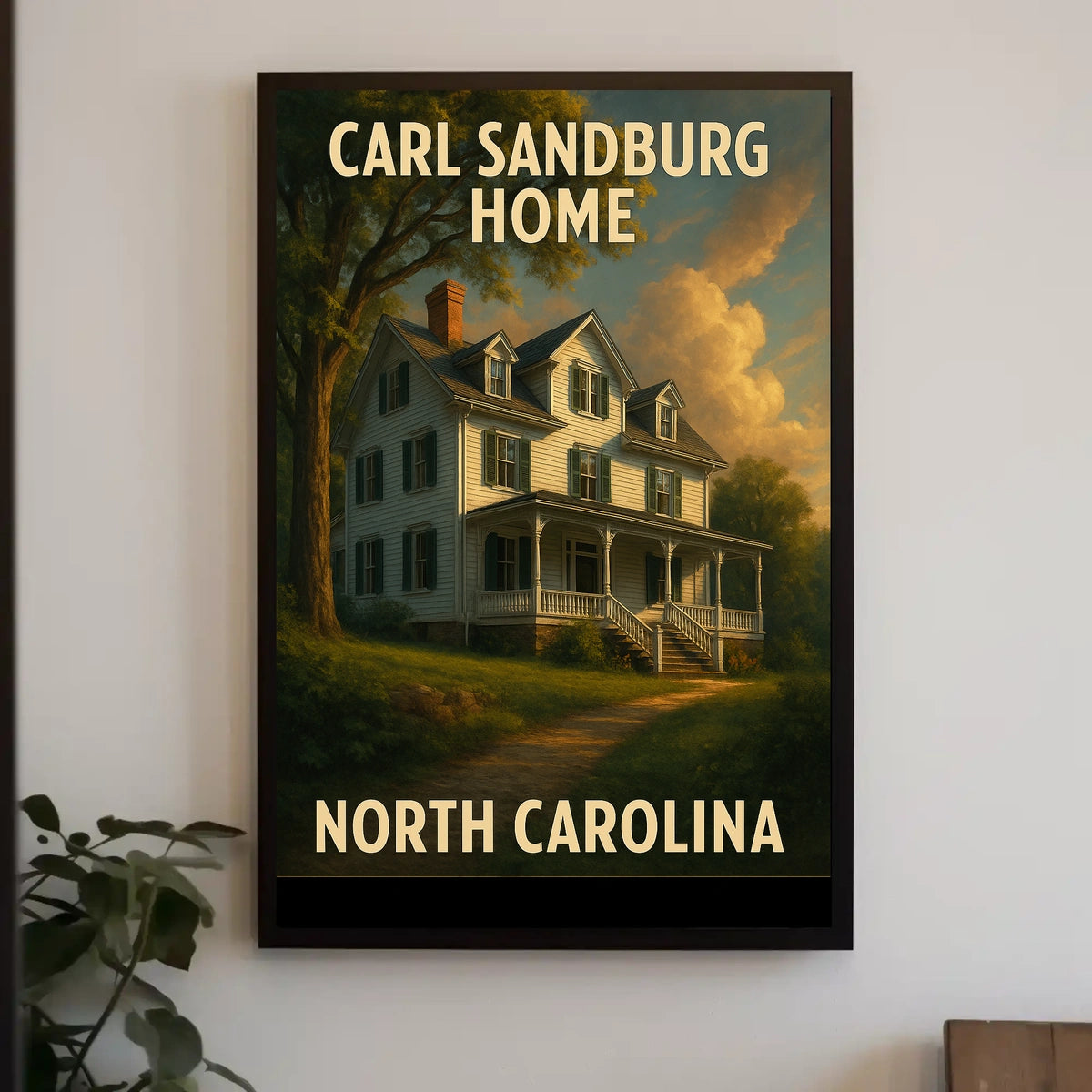 Carl Sandburg Home Poster