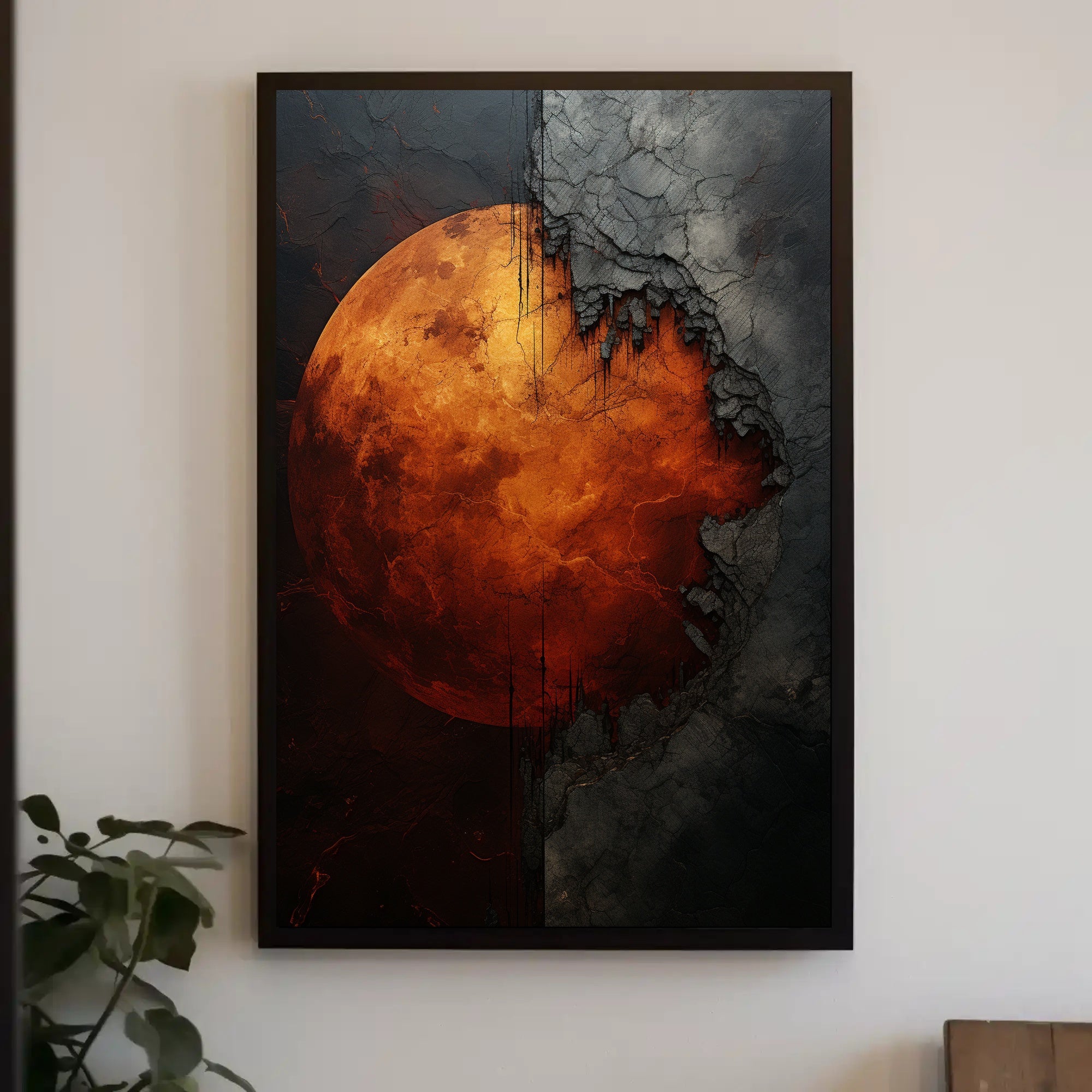 Celestial Eclipse Poster