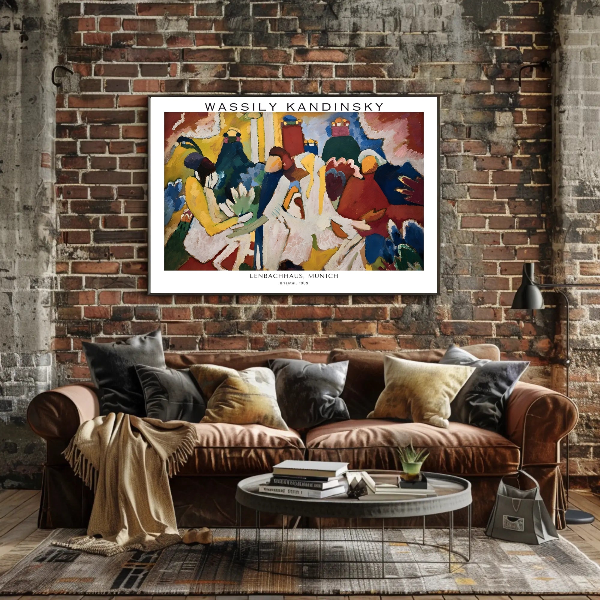 Wassily Kandinsky "Oriental 1909" Poster