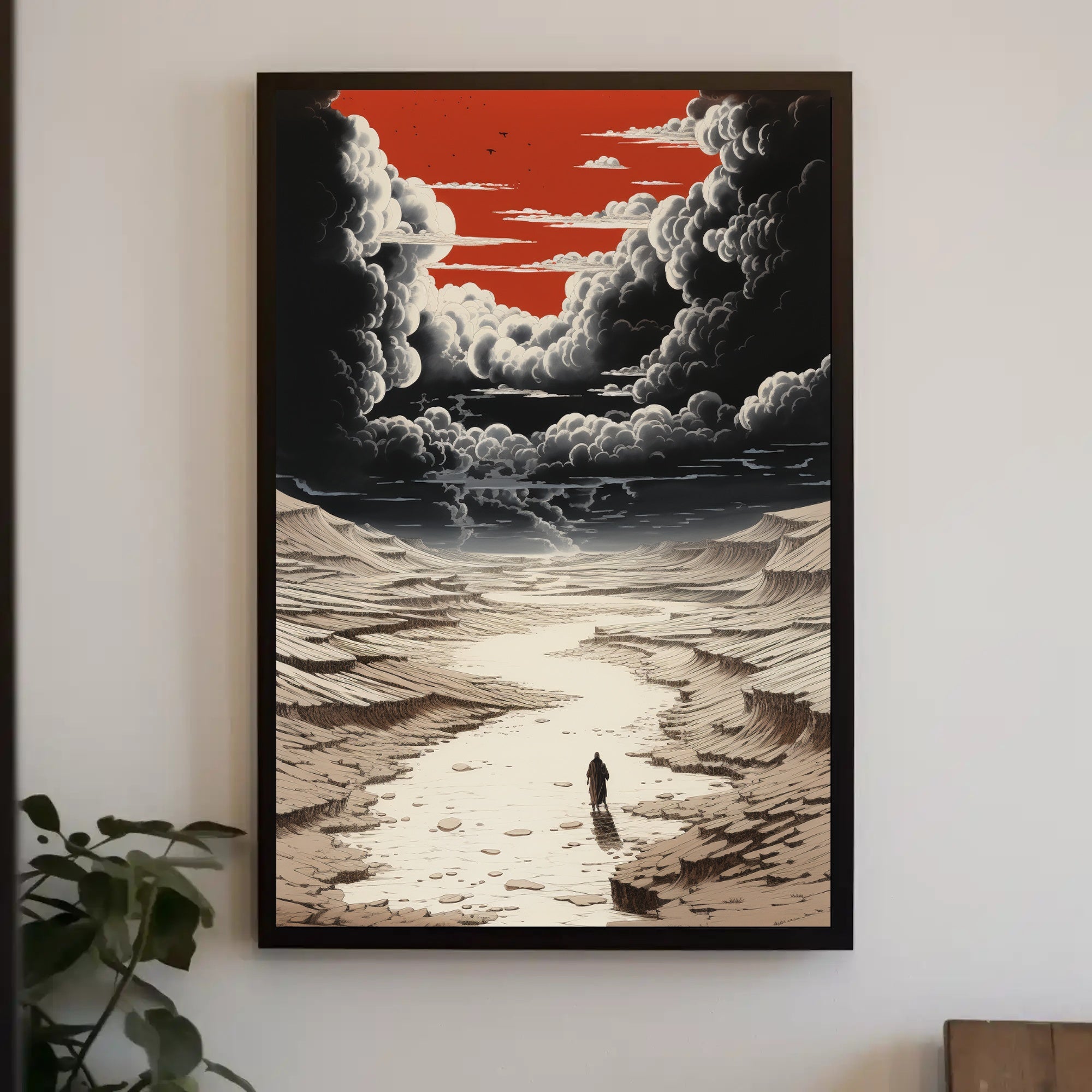 Journey Through The Desert Poster