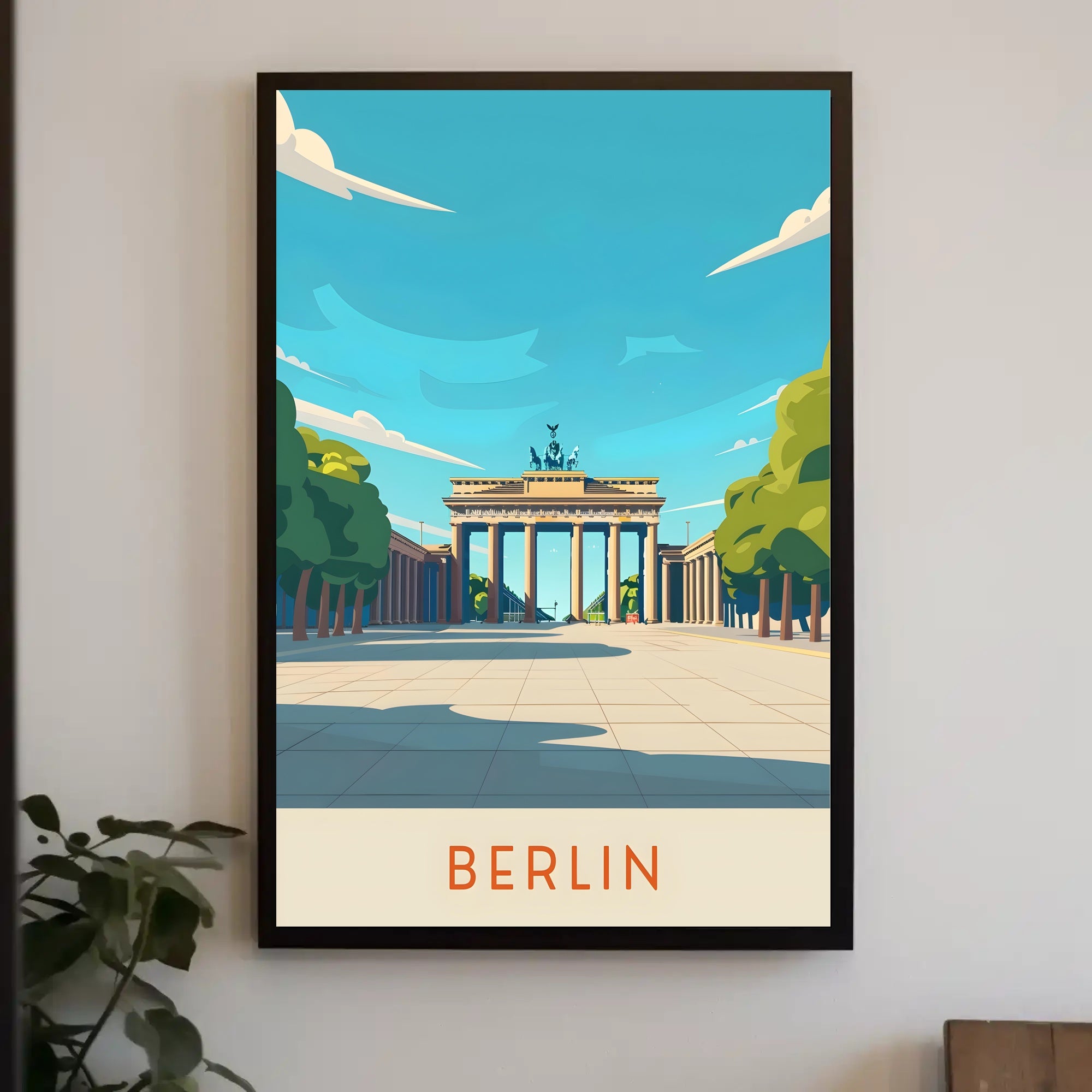 Scenic View of Berlin Poster