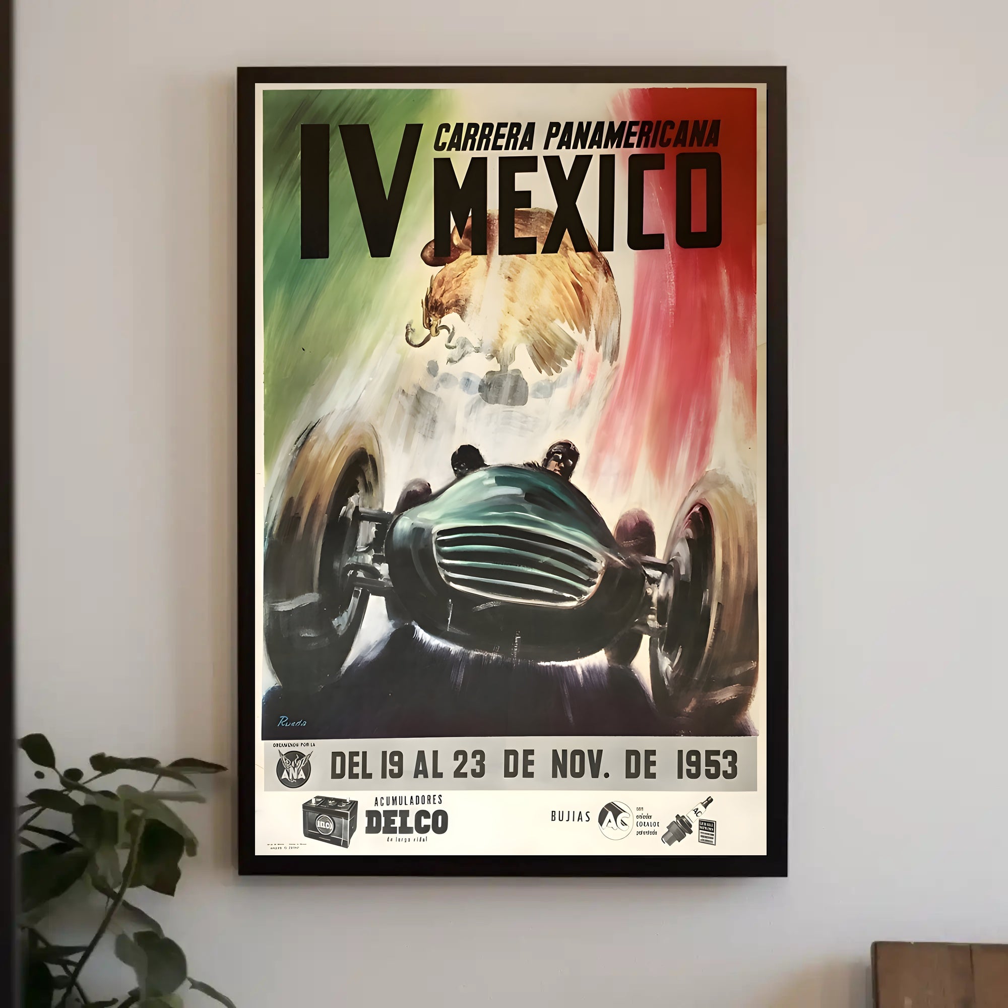 Carrera Panamericana 1953 Poster