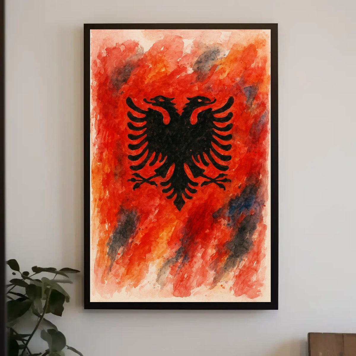 Symbolic Eagle Emblem Poster