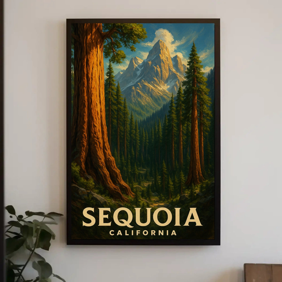 Sequoia National Park Poster