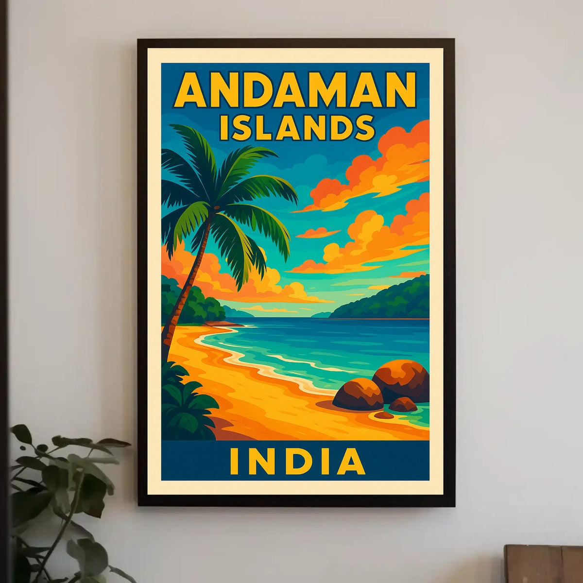 Andaman Islands India Poster