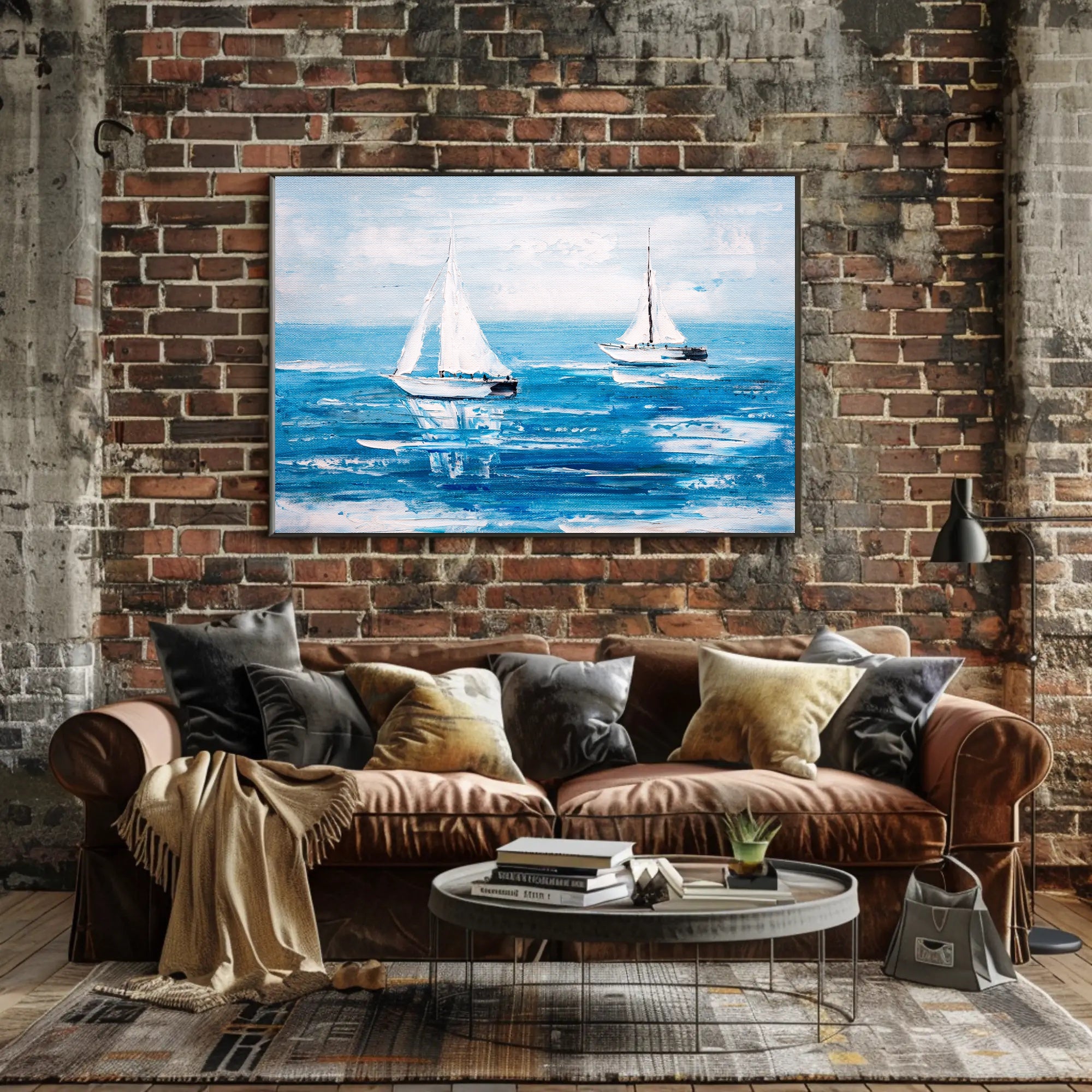 Serenity at Sea Poster