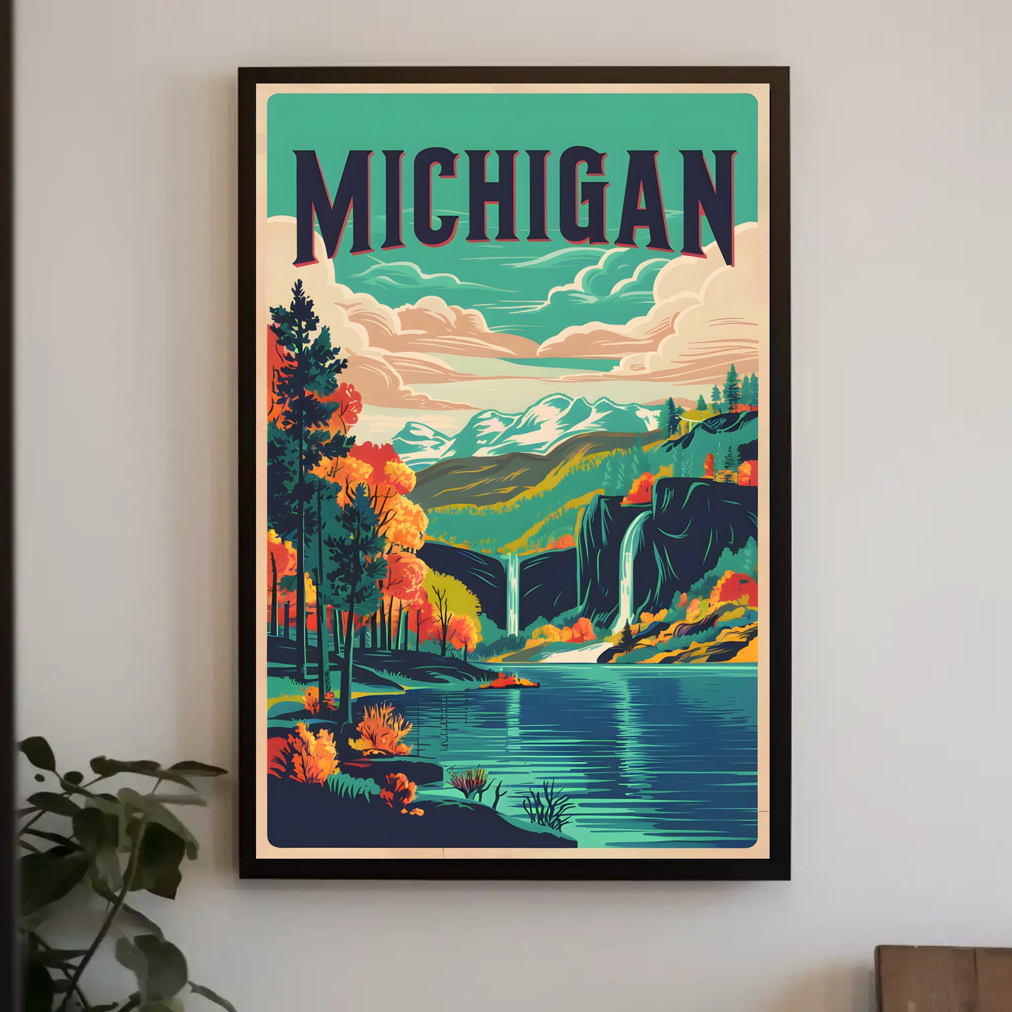 Michigan Scenic Landscape Poster