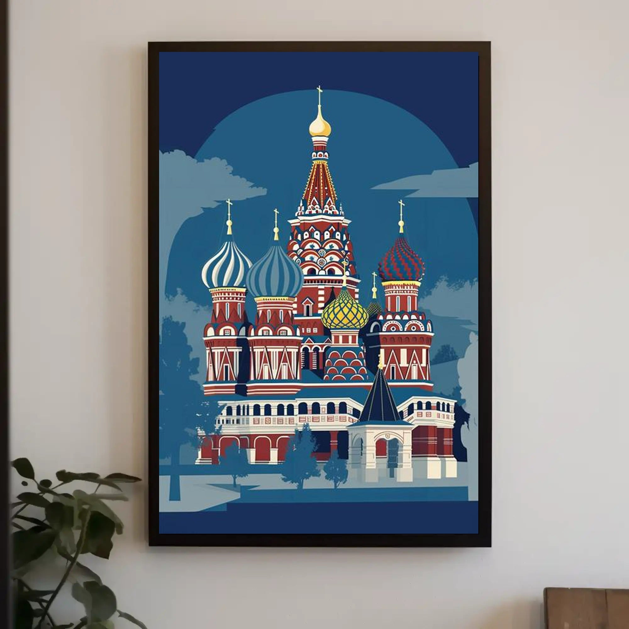 Vibrant Eastern European Architecture Poster
