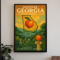 Discover Georgia A Symphony Of Poster