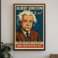 Albert Einstein Theory Of Relativity Poster