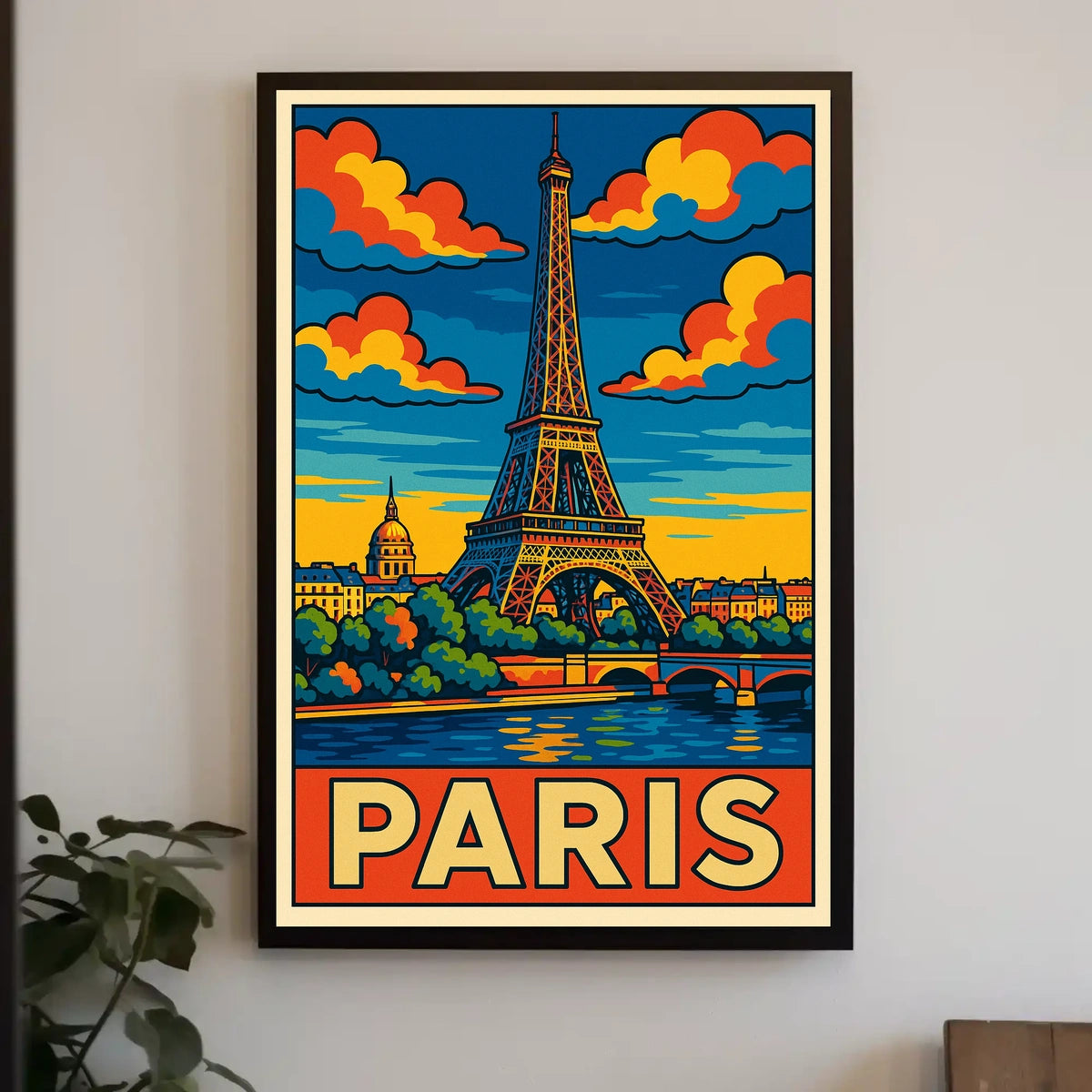 Paris Travel Poster