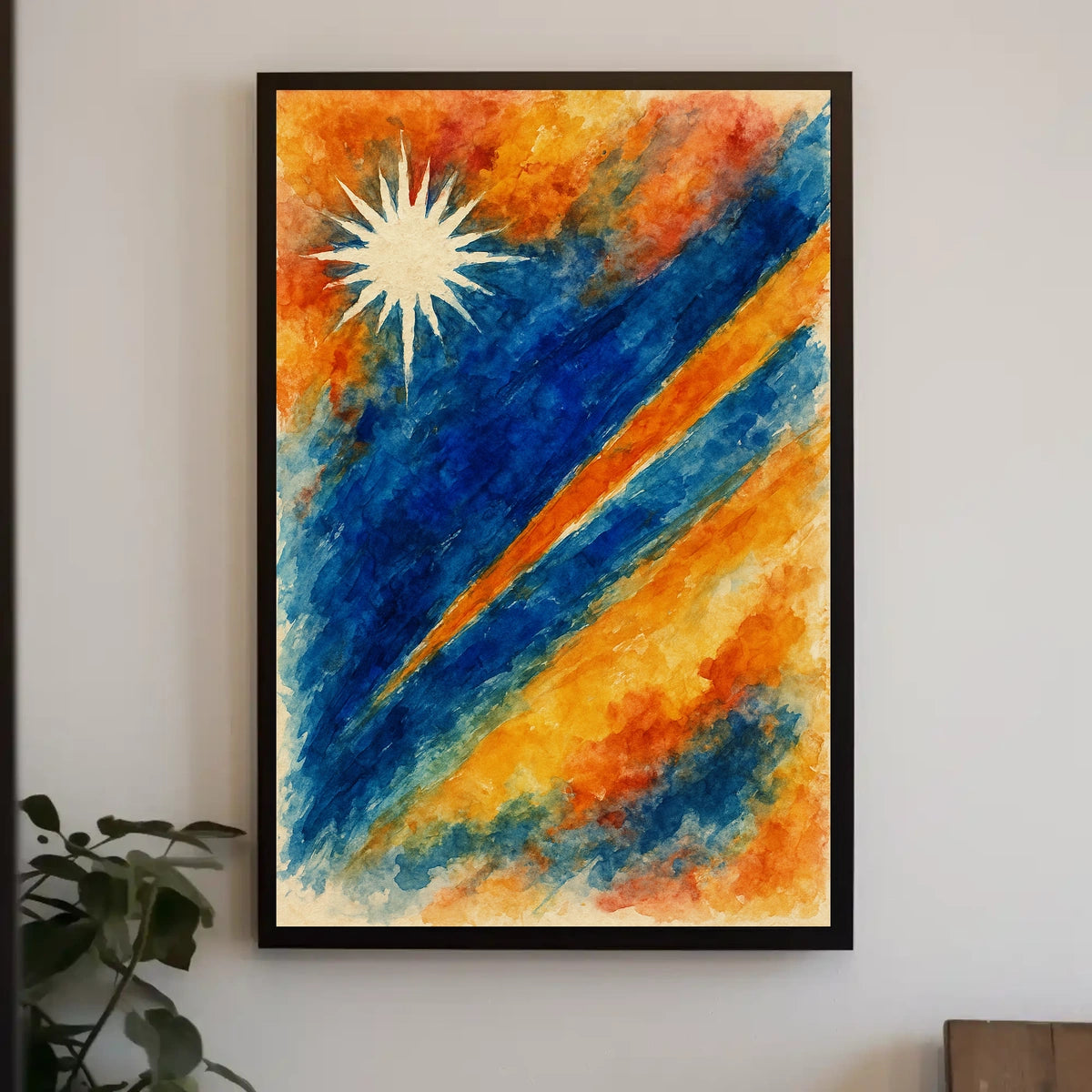 Celestial Burst Poster