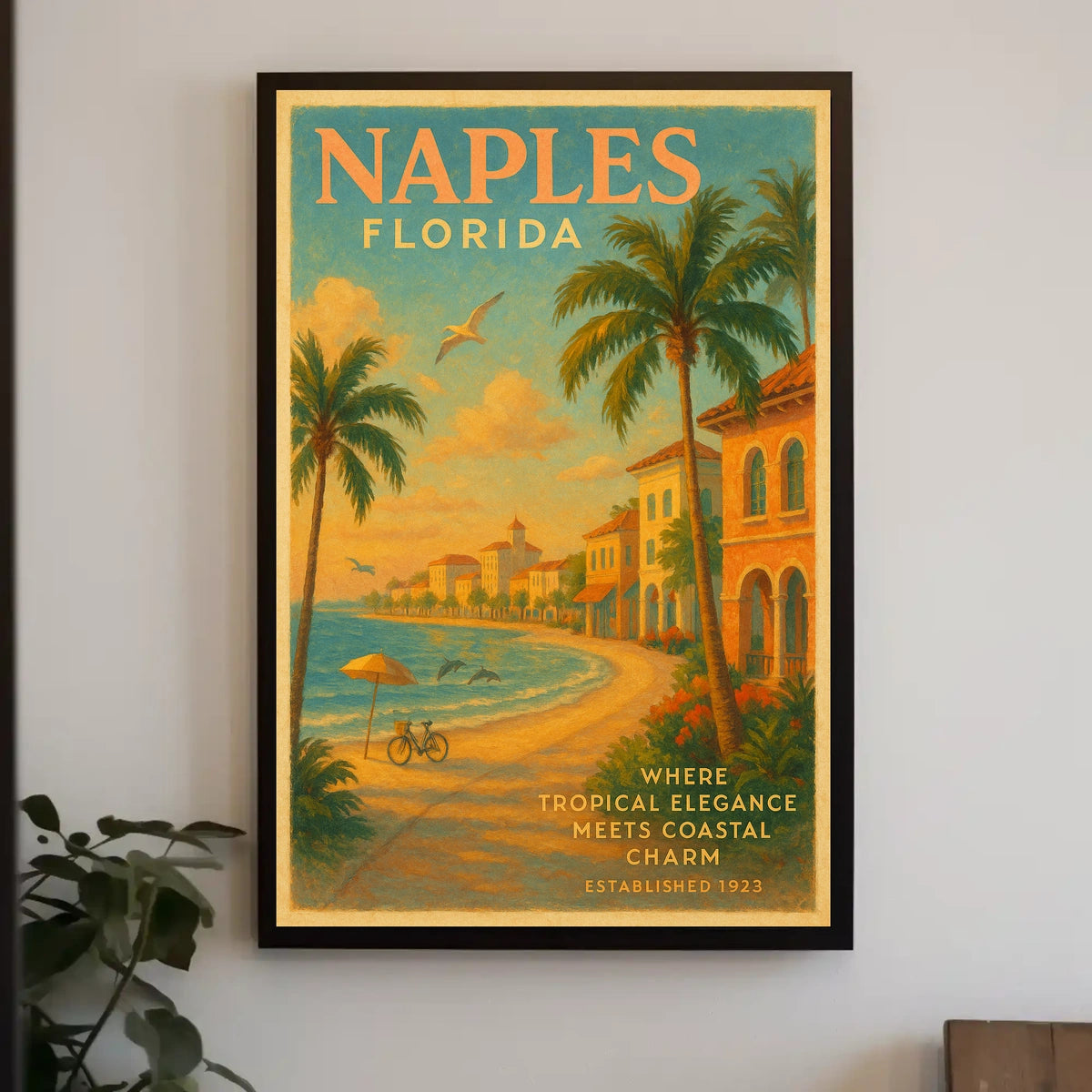 Naples, Florida Coastal Elegance Poster