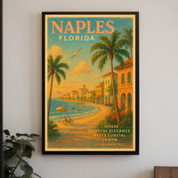 Naples, Florida Coastal Elegance Poster