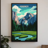 Yosemite National Park Poster
