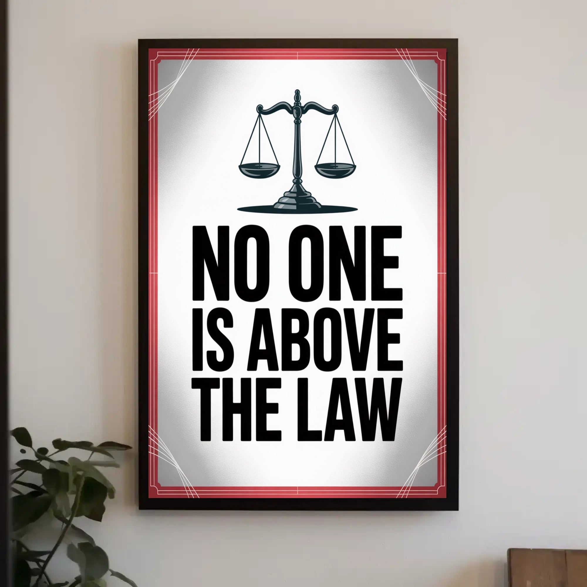 Justice for All: Modern Political or Propaganda Poster