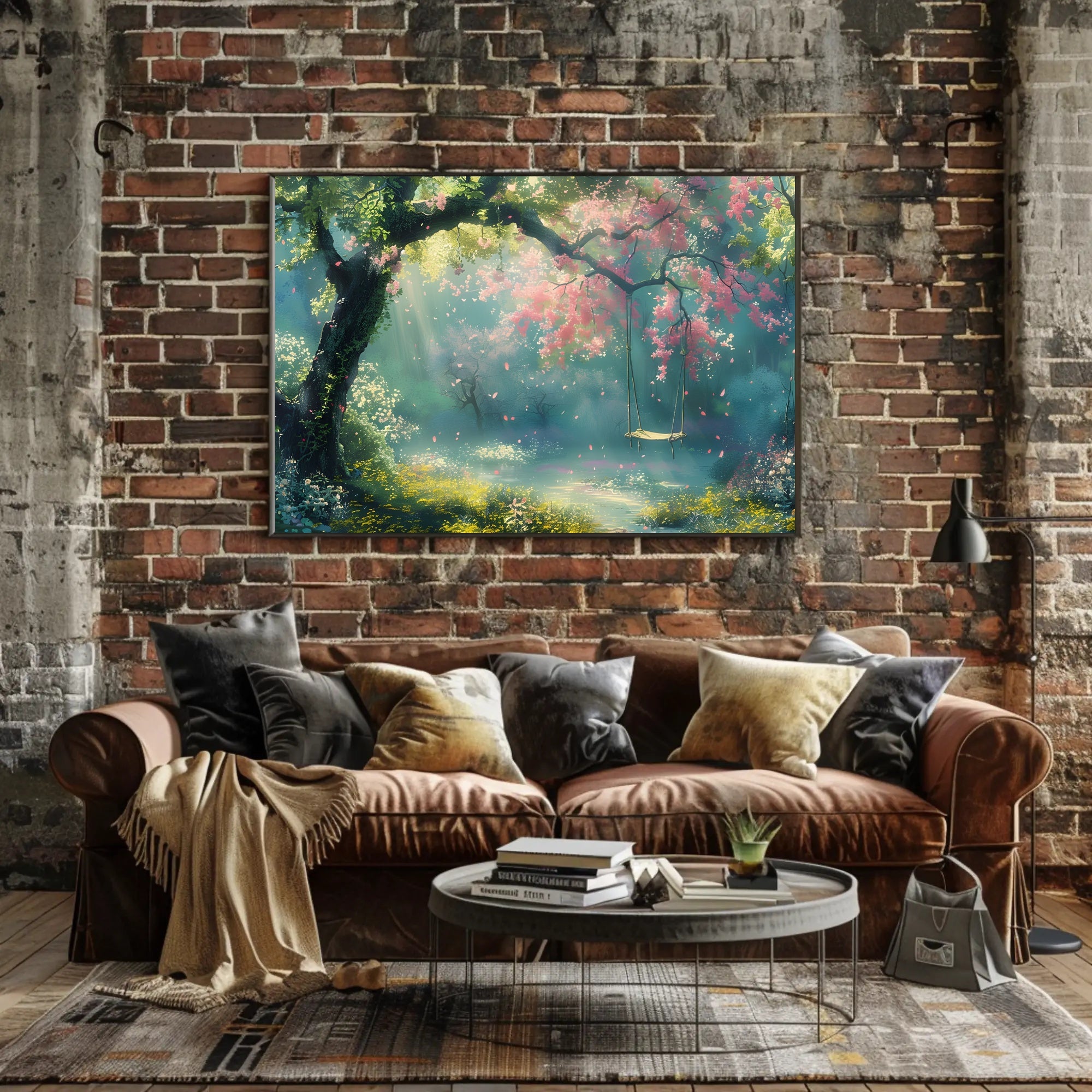 Tranquil Blossom Retreat Poster