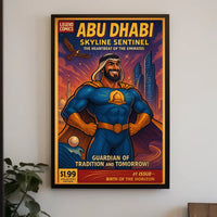 Skyline Sentinel of Abu Dhabi Poster