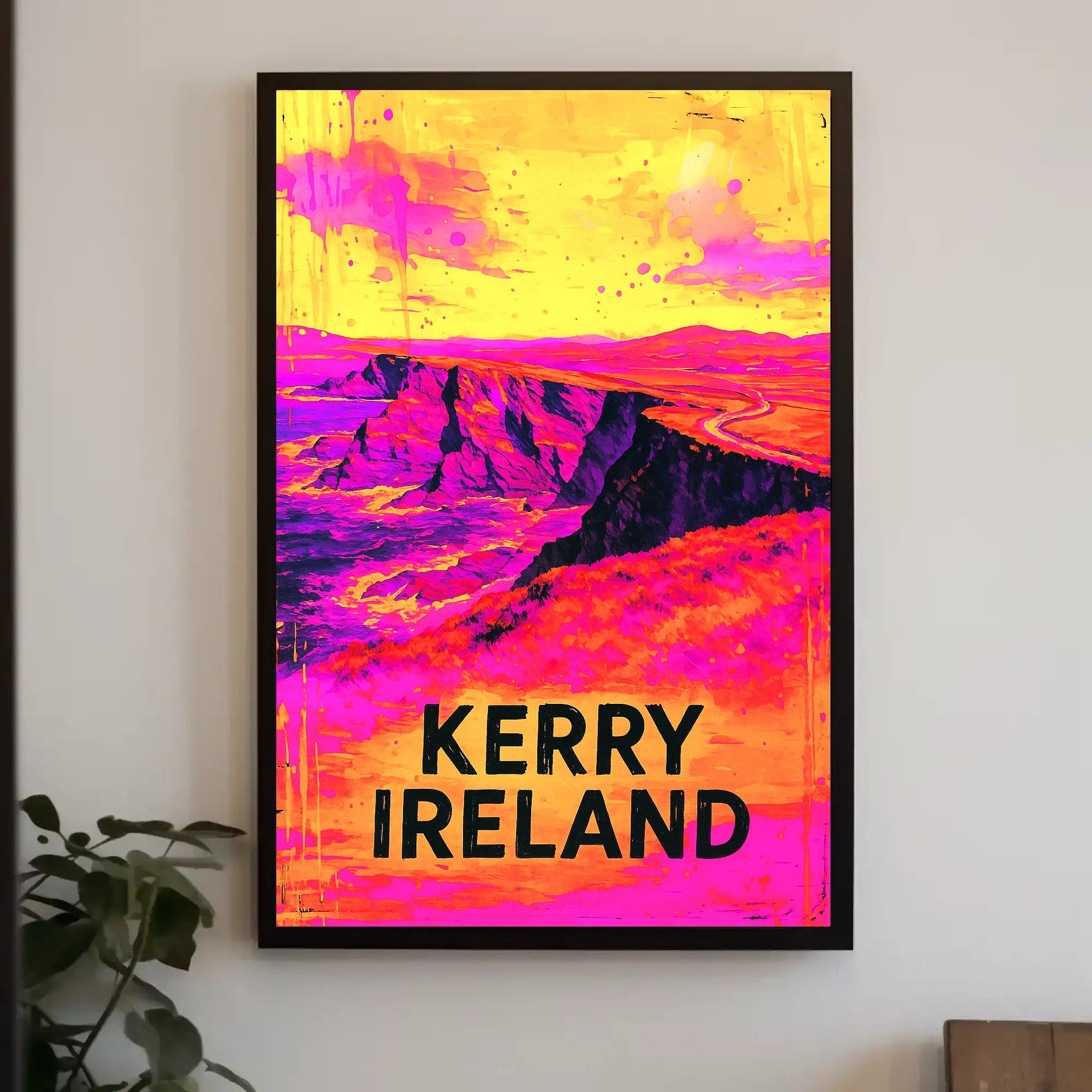 Kerry, Ireland Vibrant Landscapes Poster PosterGoat