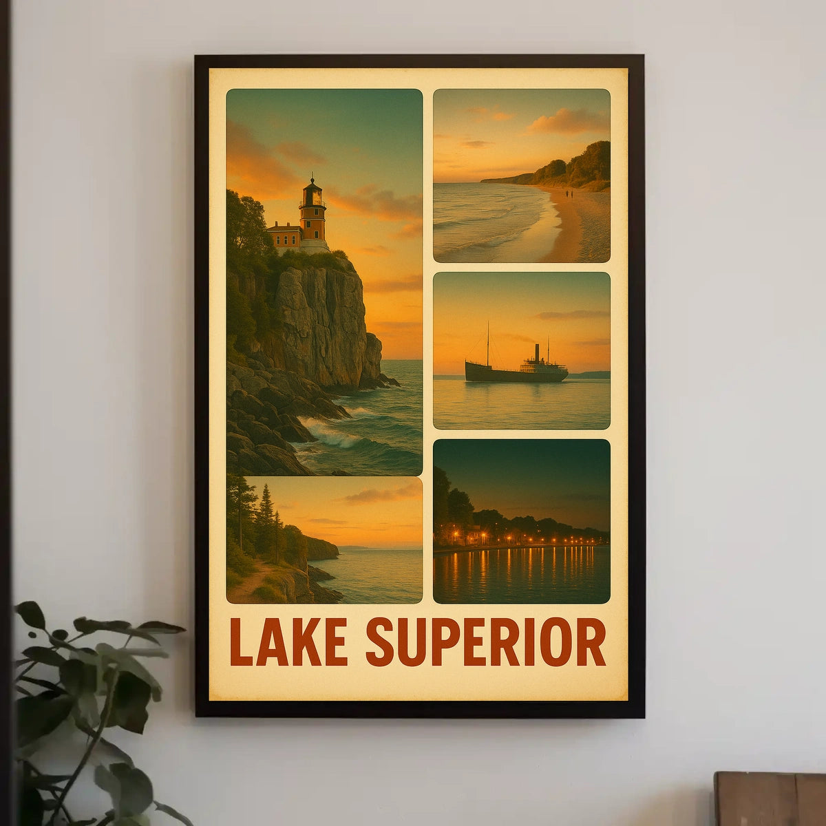 Lake Superior Scenic Poster