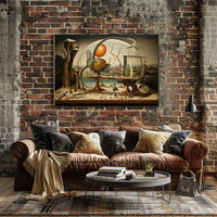 Surreal Scientific Dreamscape: Abstract or Artistic Poster