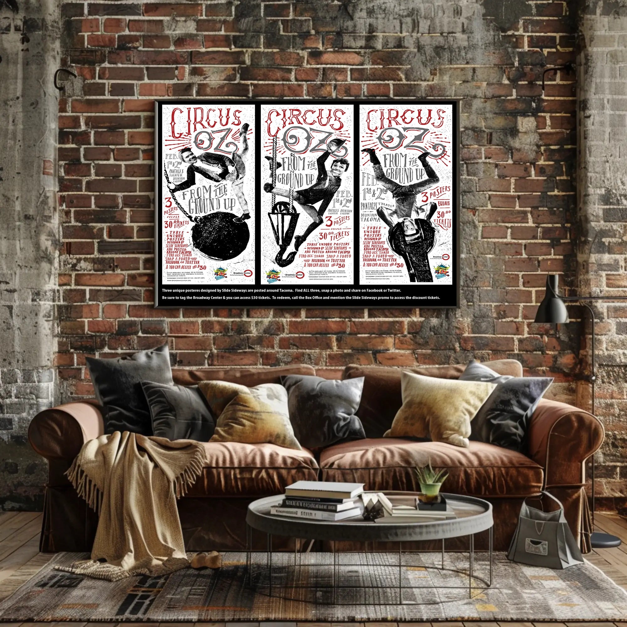 Circus Oz โ From the Ground Up Poster