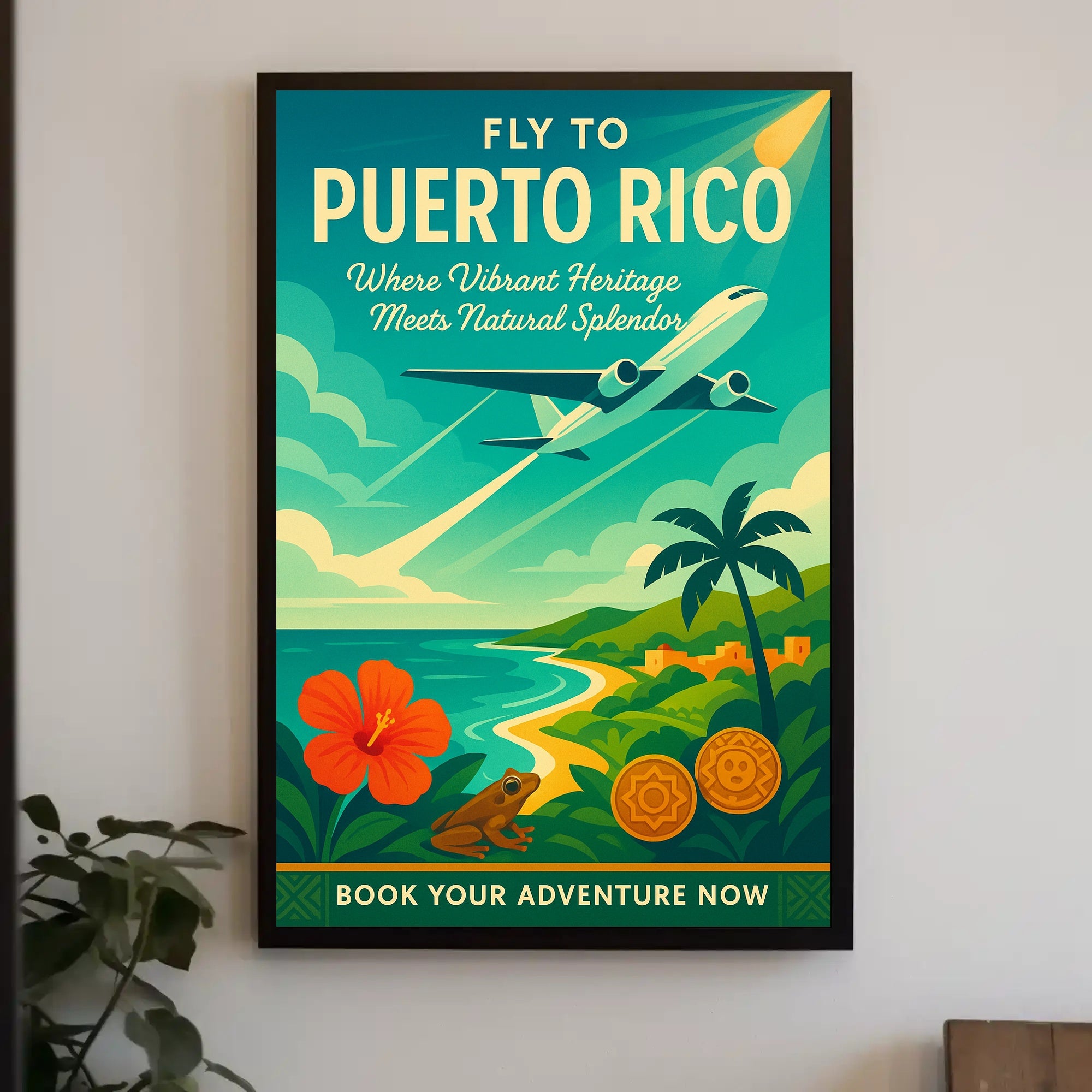 Discover Puerto Rico Poster