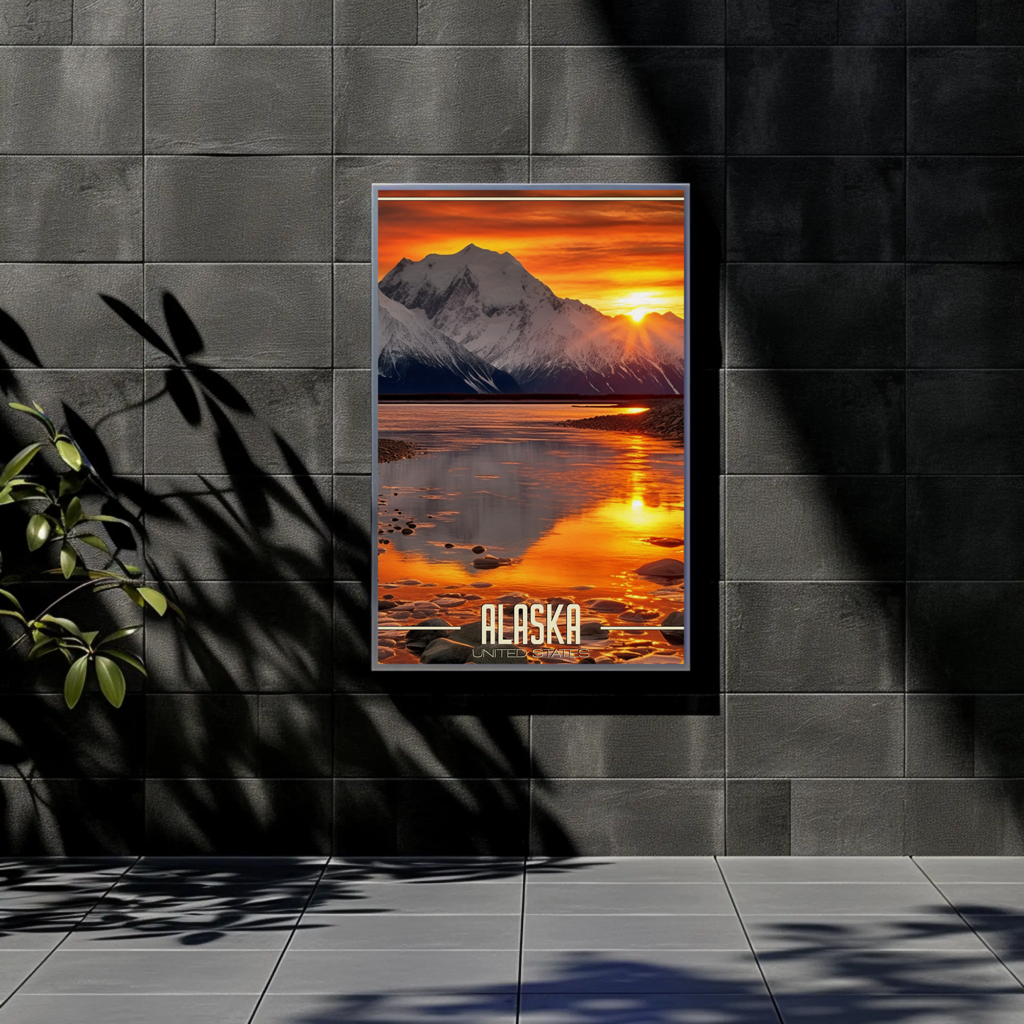 Alaska Vintage Poster