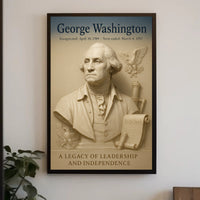George Washington 1st President Poster PosterGoat