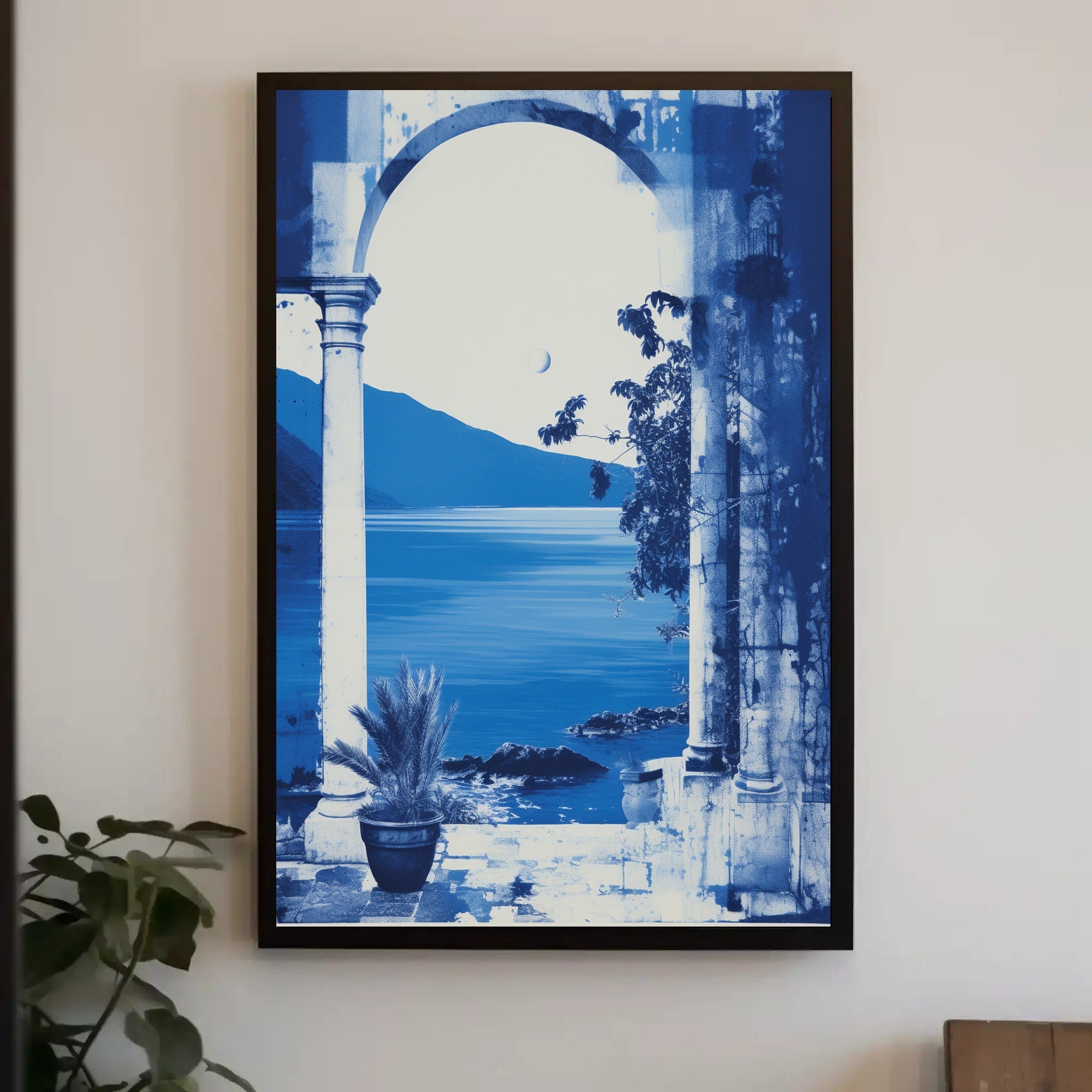 Serene Coastal View Poster