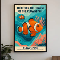 Discover The Charm Of The Clownfish Poster