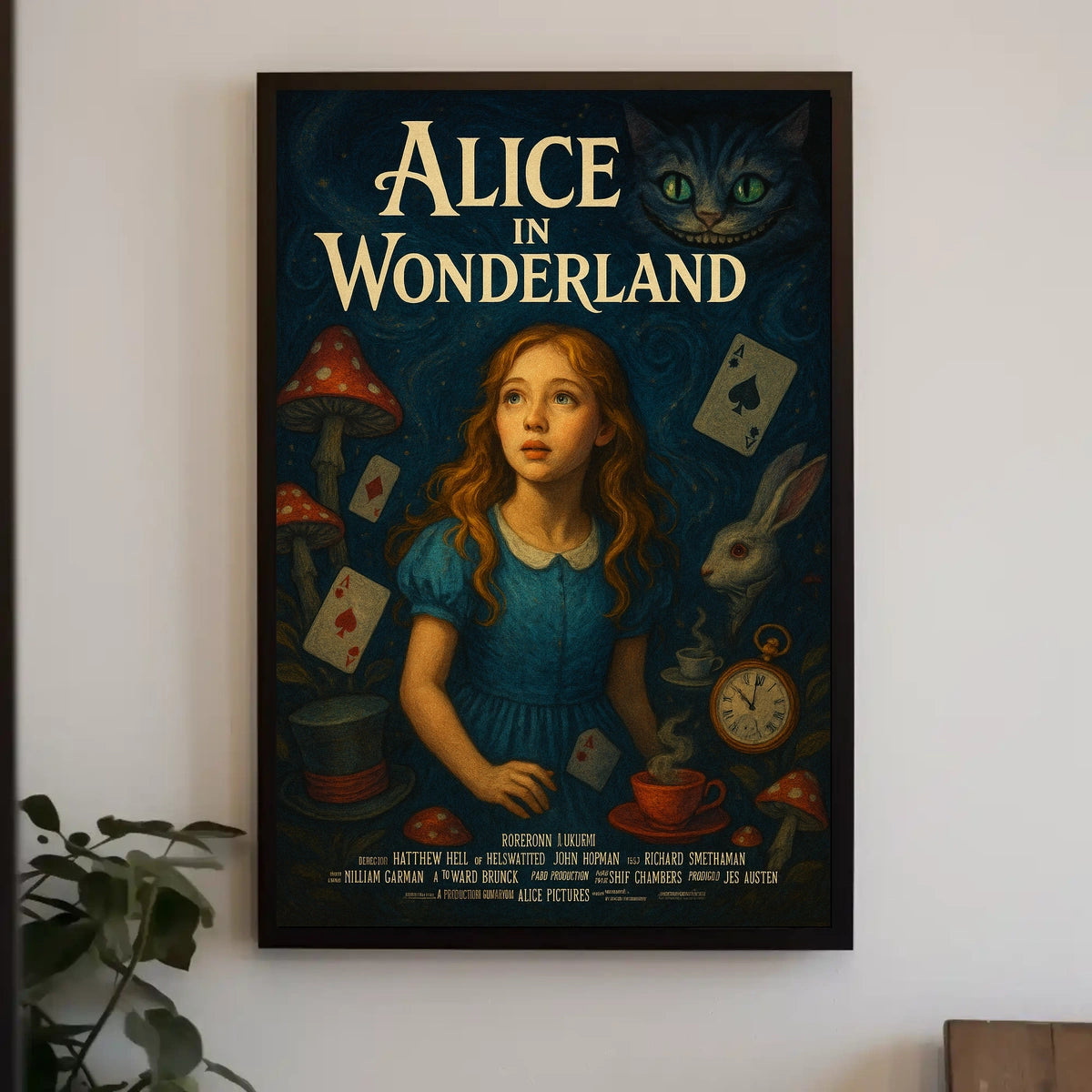 Alice in Wonderland Poster
