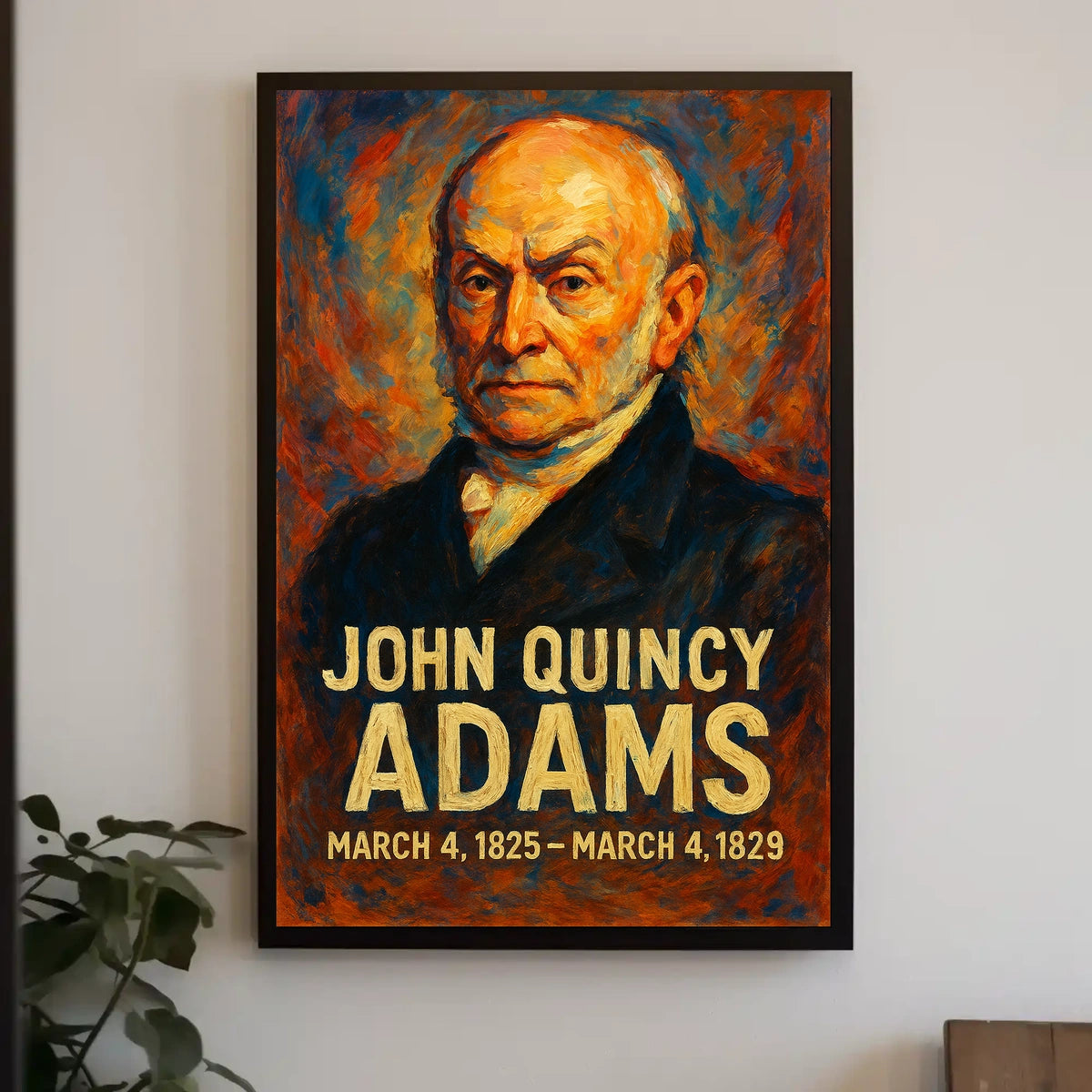 John Quincy Adams Poster
