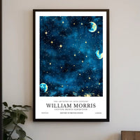 William Morris Cotton Prints Exhibition Poster