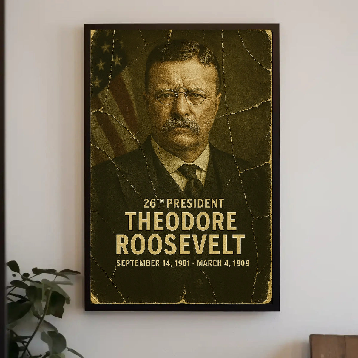 Theodore Roosevelt 26th President Poster
