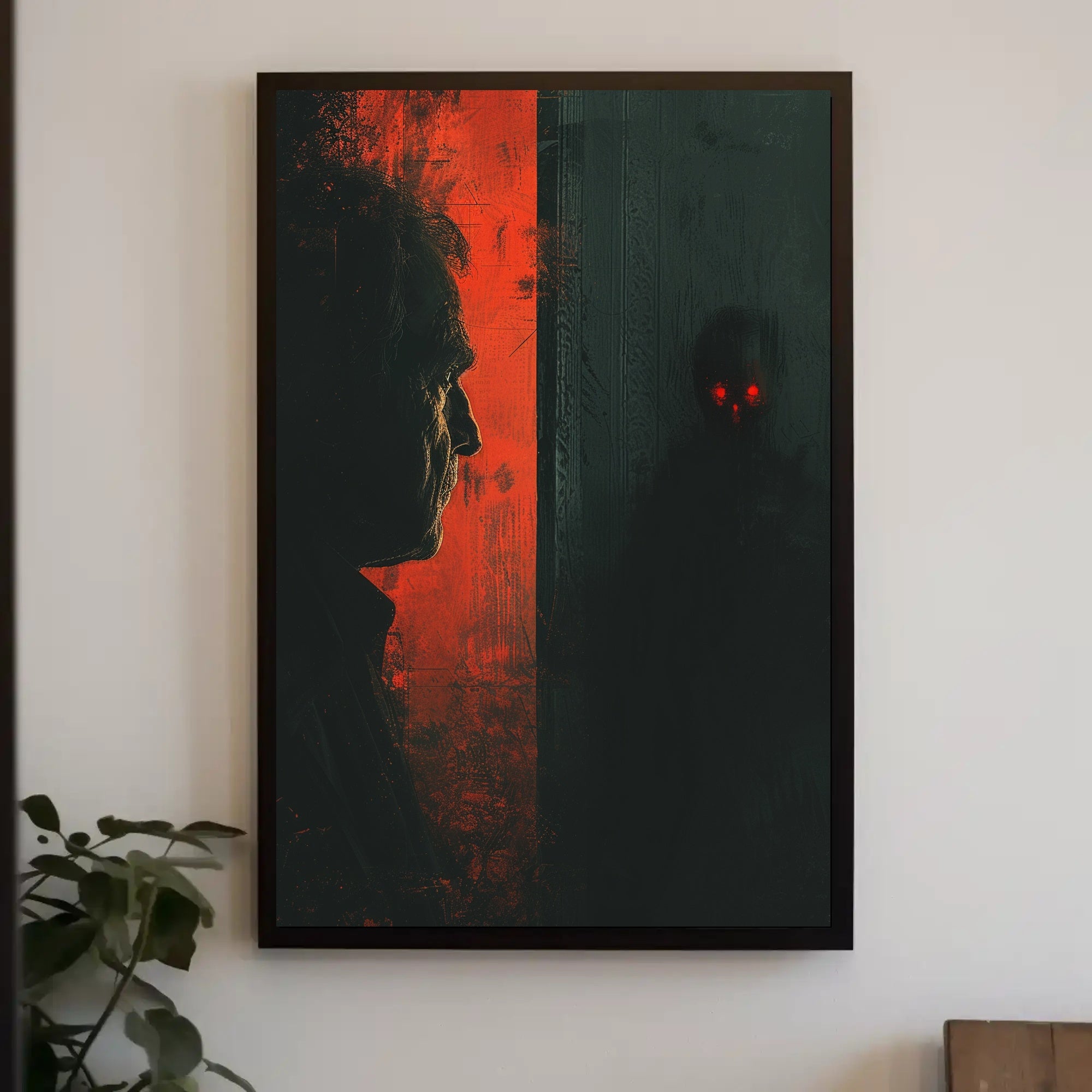 Dark Horror Scene: Modern Cinematic Artistic Poster PosterGoat