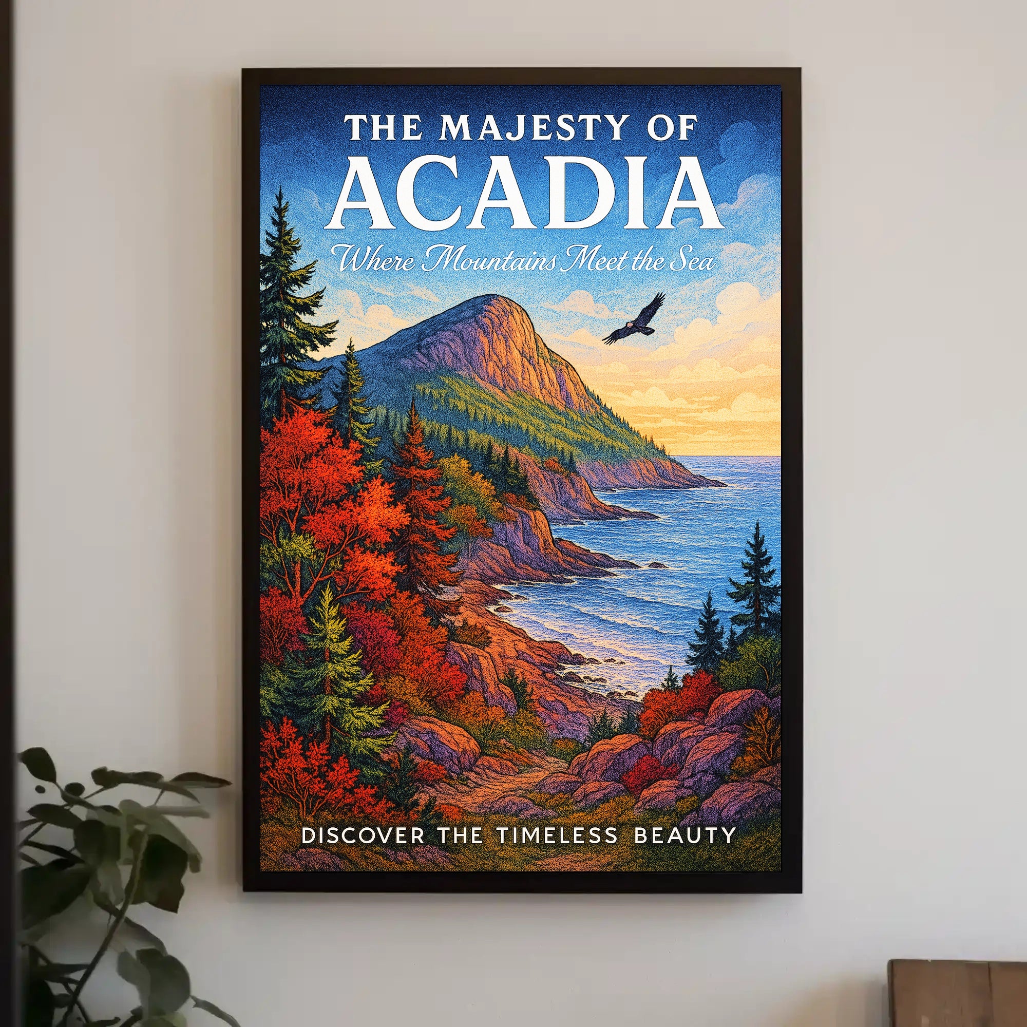 The Majesty of Acadia Poster