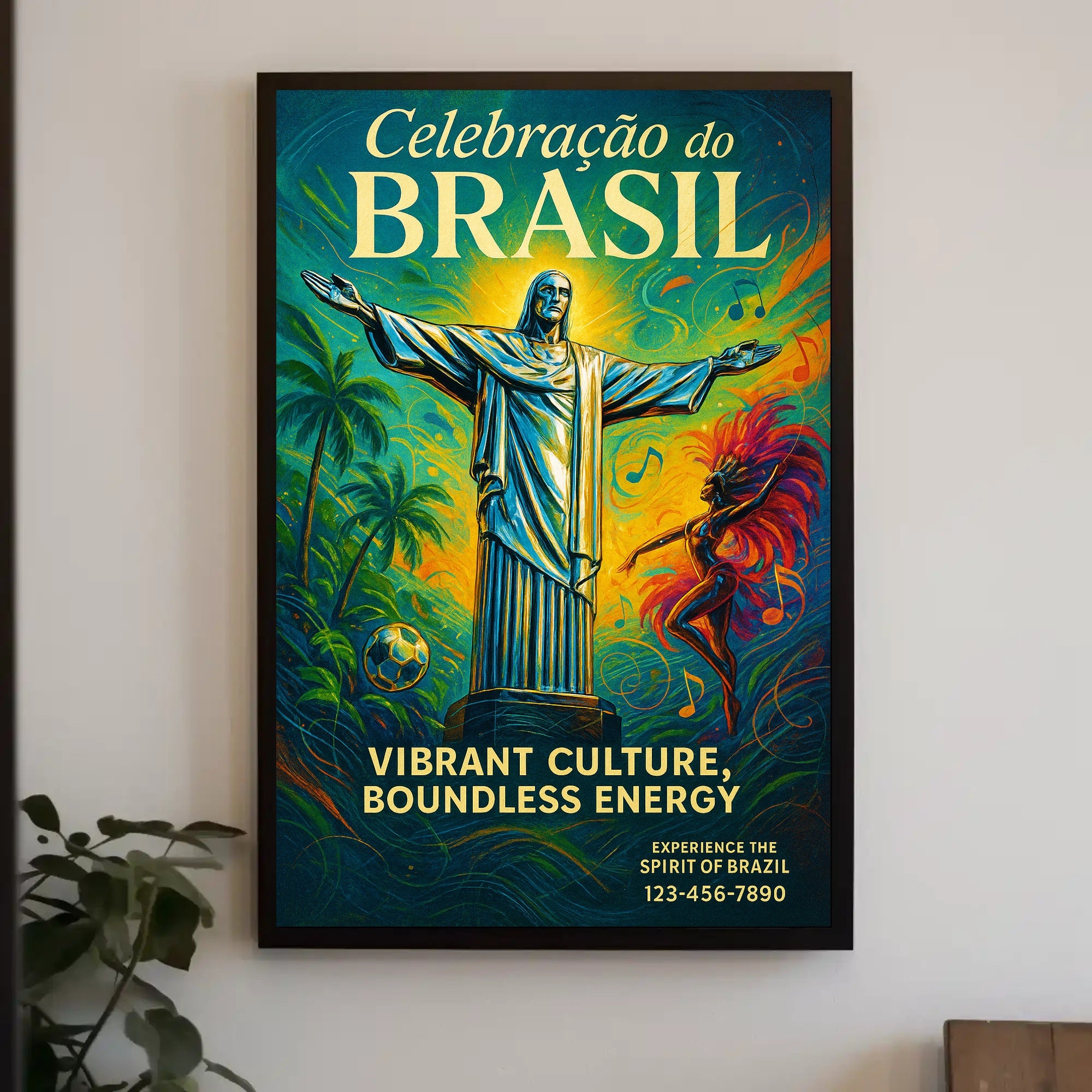 Celebration of Brazil Poster
