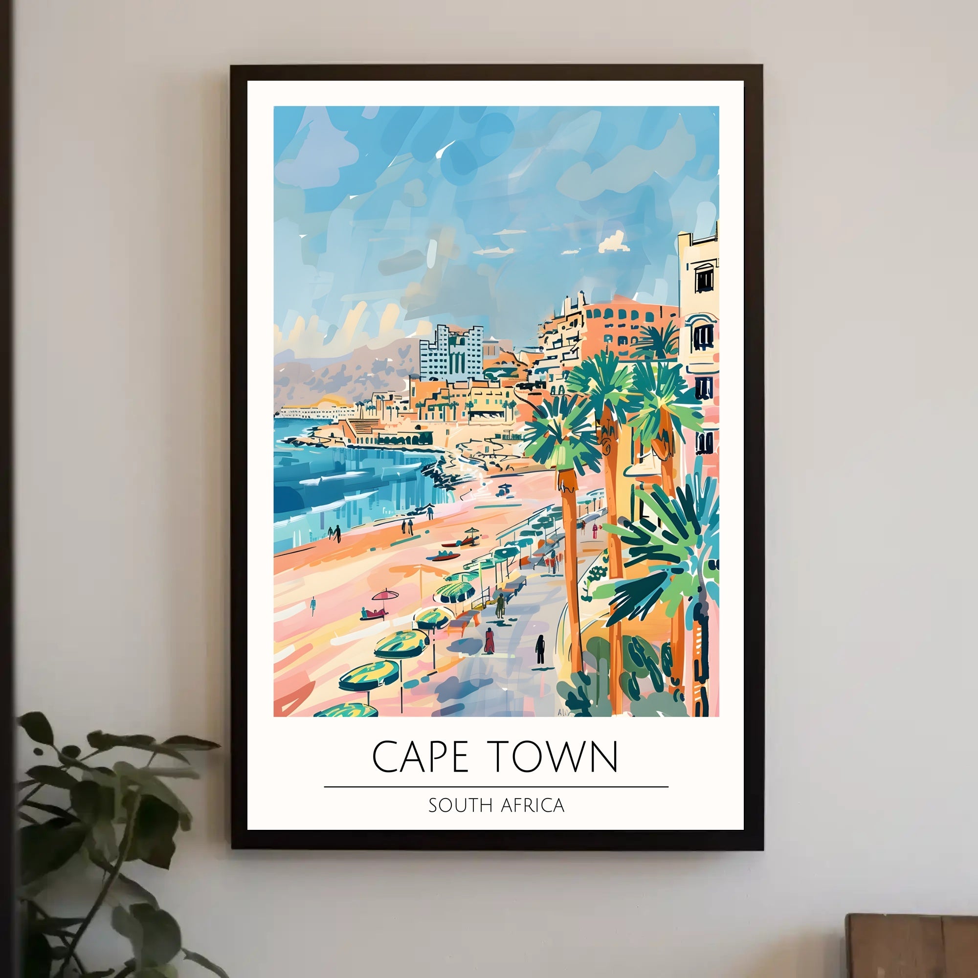 Scenic Cape Town Poster PosterGoat