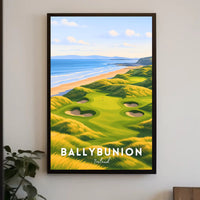 Ballybunion Coastal Golf Course Scenic Travel Poster