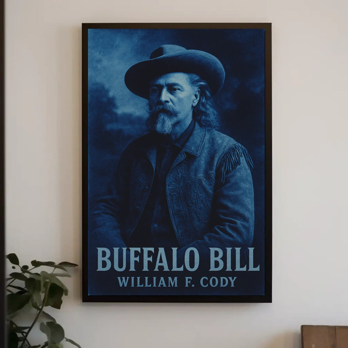Buffalo Bill Western Heritage Art Print Cultural or Heritage Poster